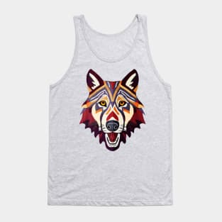 Wolf abstract Tank Top